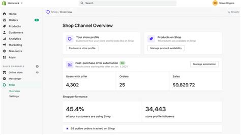 shopify api sales channel